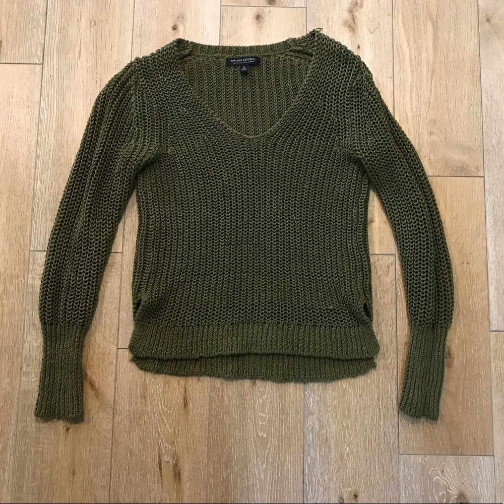 Green Sweater